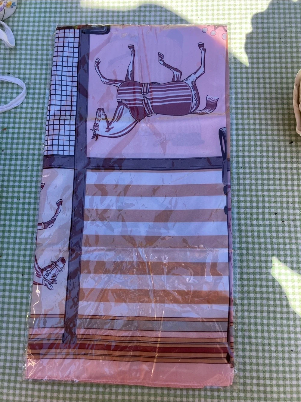 Equestrian scarf New polyester Derby scarf 3x3 foot